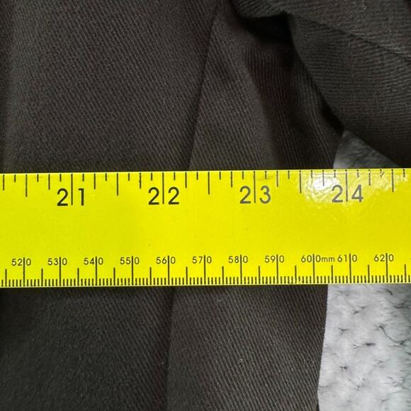 VTG Y2K Old Navy Jacket Men XXL Brown Canvas Lined Coat 2 Button Pockets - Picture 10 of 14